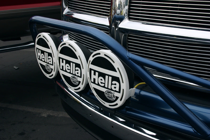 Hella Rallye 4000 series BlackEuro Beam 12V Halogen Lamp with Position Lamp Driving Lights Hella