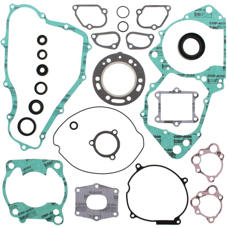 Vertex Gaskets 1988 Honda CR250R Complete Gasket Kit w/ Oil Seals Engine Hardware Vertex Pistons