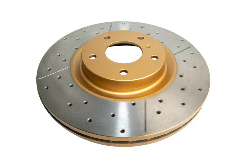 DBA 06-08 350Z / 05-08 G35 / 06-07 G35X Front Drilled & Slotted Street Brake Rotors - Slot & Drilled DBA