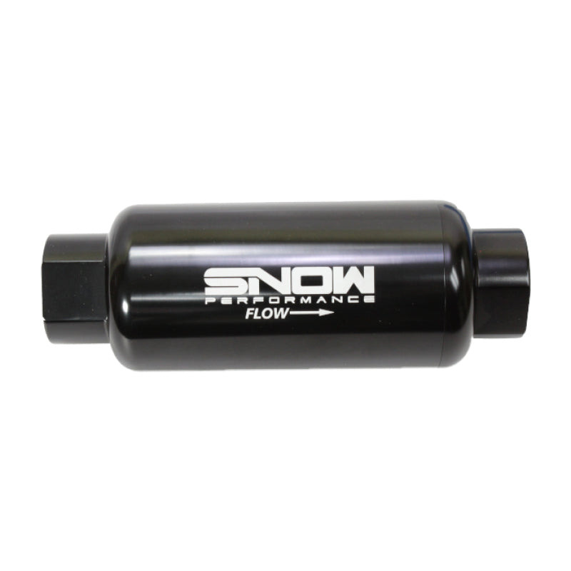 Snow Performance Fuel Filter Post Filter 30 Micron -12 ORB Inlet/Outlet Fuel Filters Snow Performance