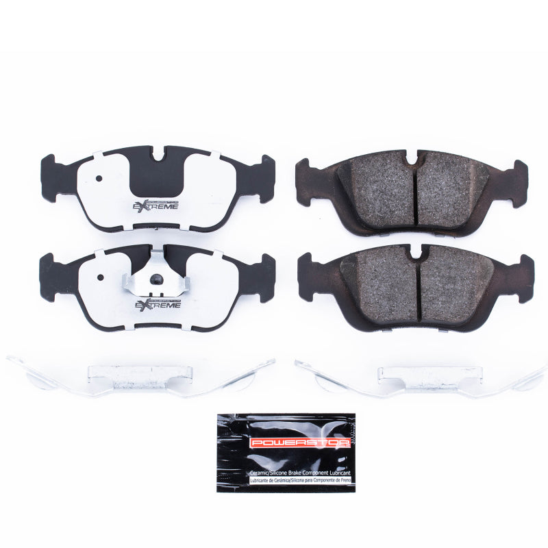 Power Stop 91-98 BMW 318i Front Z26 Extreme Street Brake Pads w/Hardware Brake Pads - Performance PowerStop