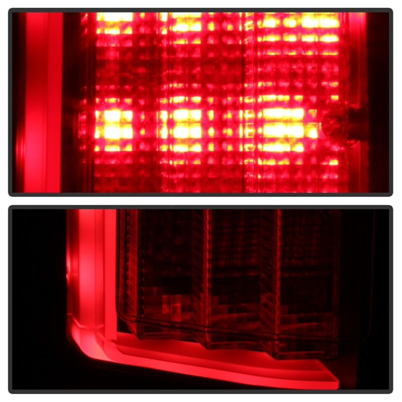 Spyder 18-19 Ford F-150 (w/o Blind Spot Sensor) LED Tail Lights - Black (ALT-YD-FF15018-LED-BK) Tail Lights SPYDER