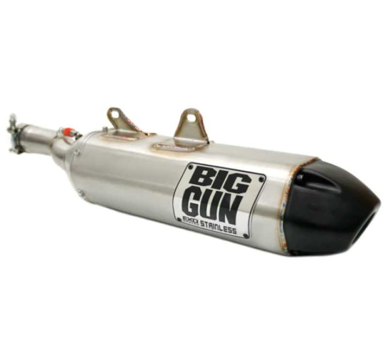 Big Gun 08-12 CAN AM RENEGADE 500 EXO Stainless Slip On Exhaust Powersports Exhausts Big Gun