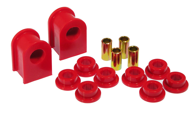 Prothane 77-98 Ford Truck S/B & E/L Bush - 1in (for 2.5in Frames / Eye to Eye End Links) - Red Sway Bar Bushings Prothane