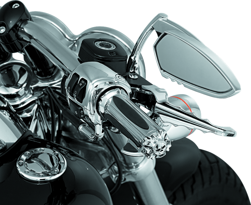 Kuryakyn Premium Zombie Grips With Throttle Boss Dual Cable Chrome Grips Kuryakyn