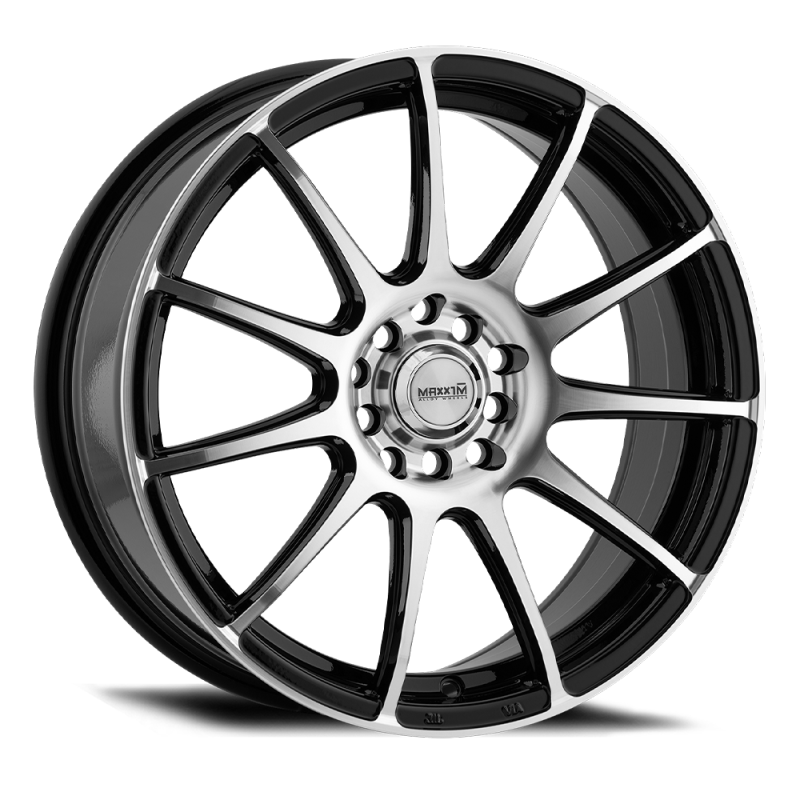 Maxxim Champ 16x7 8x100/114.3 ET40 Machined Face / Gloss Black Wheels - Cast Konig