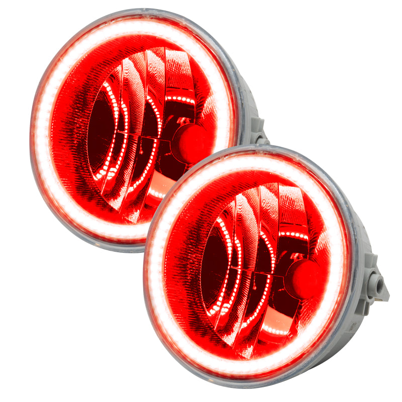Oracle Lighting 06-10 Ford F-150 Pre-Assembled LED Halo Fog Lights -Red Fog Lights ORACLE Lighting