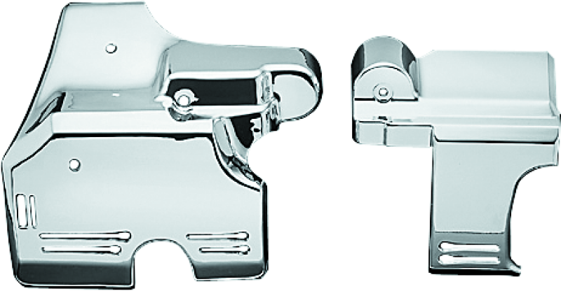 Kuryakyn Transmission Side Cover Set 97-04 Honda Valkyrie Chrome Exterior Trim Kuryakyn
