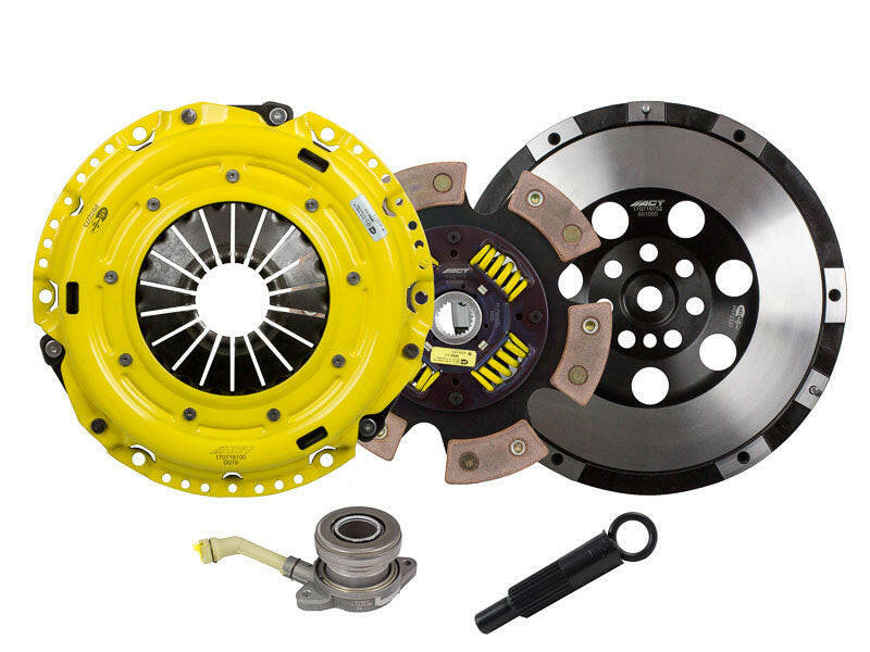 ACT 08-09 Dodge Caliber SRT-4 HD/Race Sprung 6 Pad Clutch Kit Clutch Kits - Single ACT