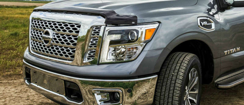 EGR 16+ Nissan Titan XD Superguard Hood Shield (305901) Hood Deflectors EGR