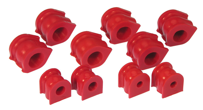 Prothane 06+ Honda Civic Front/Rear Sway Bar Bushing Kit - Red Sway Bar Bushings Prothane