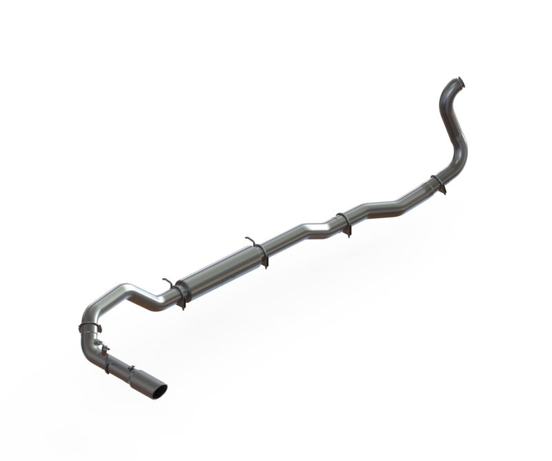 MBRP 89-93 Dodge 2500/3500 Cummins 2WD ONLY Turbo Back Single Side Exit Alum Exhaust System Turbo Back MBRP