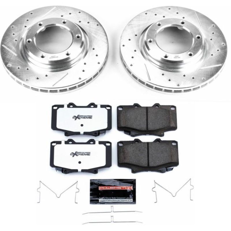 Power Stop 96-97 Lexus LX450 Front Z36 Truck & Tow Brake Kit Brake Kits - Performance D&S PowerStop