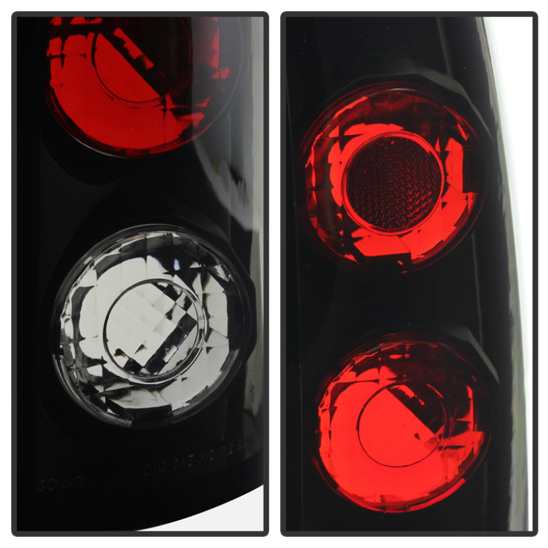 Spyder Chevy C/K Series 1500 88-98/GMC Sierra 88-98 Euro Style Tail Lights Blk Smke ALT-YD-CCK88-BSM Tail Lights SPYDER