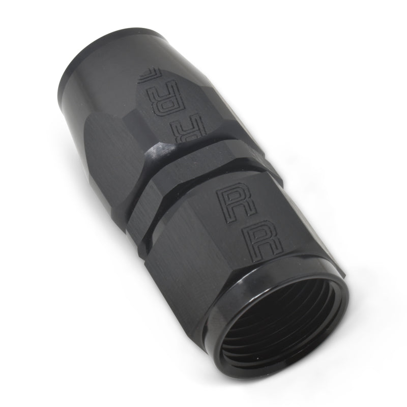 Russell Performance -10 AN Black Straight Full Flow Hose End Fittings Russell