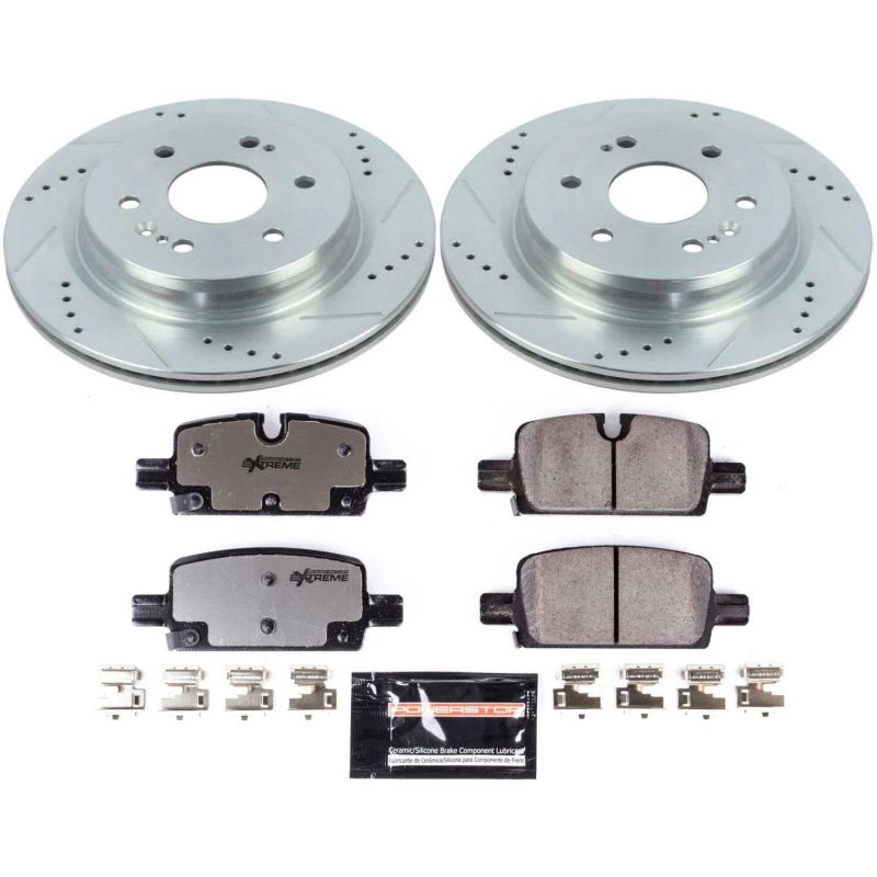 Power Stop 2019 Chevrolet Silverado 1500 Rear Z36 Truck & Tow Brake Kit Brake Kits - Performance D&S PowerStop