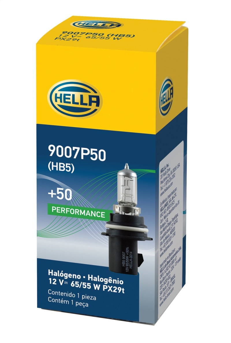 Hella Bulb 9007 12V 65/55W Px29T T4625 +50(2) Bulbs Hella