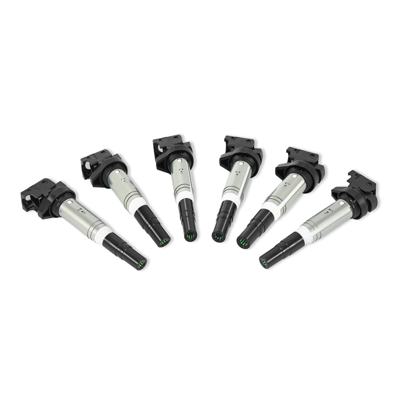 Mishimoto 2002+ BMW M54/N20/N52/N54/N55/N62/S54/S62 Six Cylinder Ignition Coil Set of 6 Stock Replacement Ignition Mishimoto