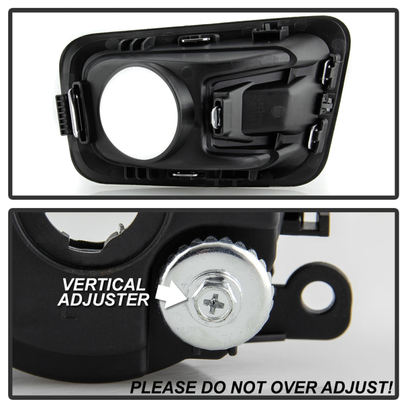 Spyder 16-18 Nissan Titan (w/o Auto Headlight) OEM Style Fog Lights w/Switch - Clear (FL-NT16-C) Fog Lights SPYDER