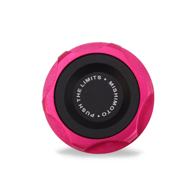 Mishimoto Subaru Oil Filler Cap - Pink Oil Caps Mishimoto