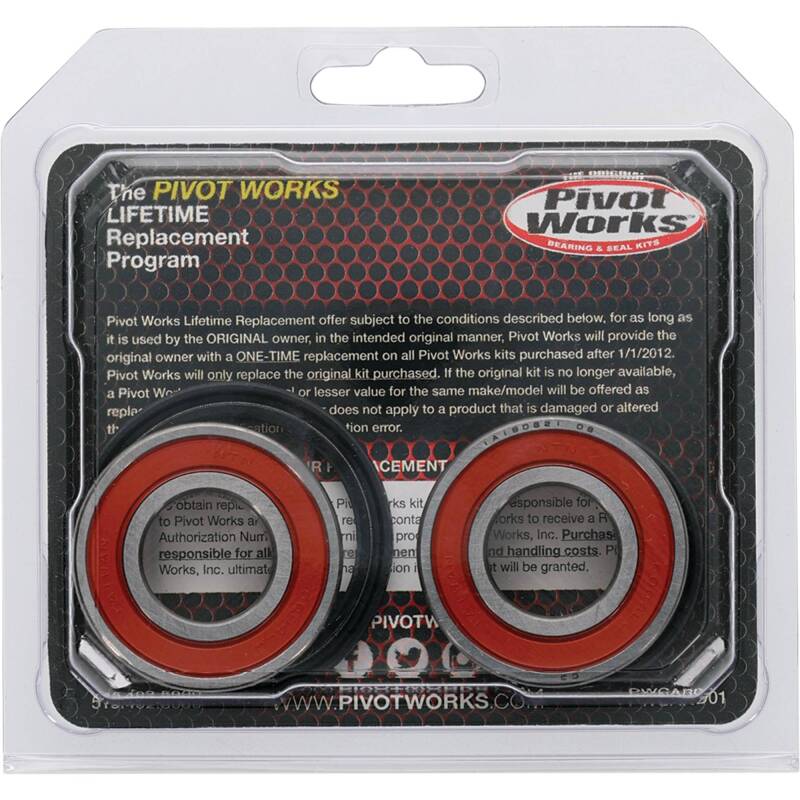 Pivot Works Husqvarna Wheel Bearing Kit Premium Bearings Control Arms Pivot Works