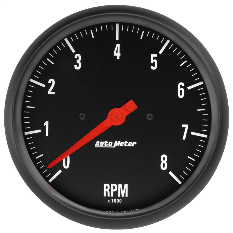 Autometer Z Series 5in. In-Dash 0-8K RPM Tachometer Gauge Gauges AutoMeter