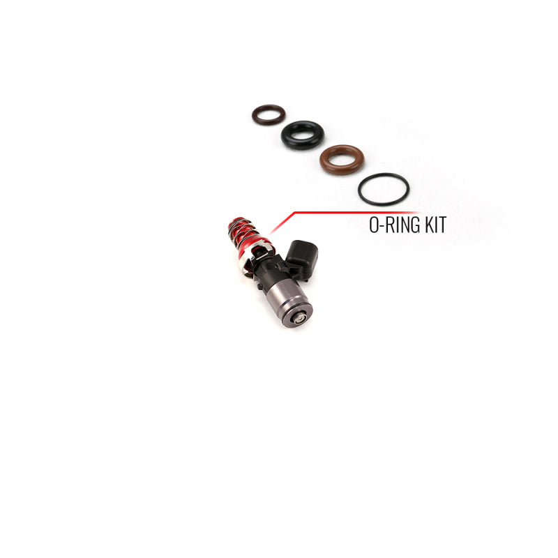 Injector Dynamics O-Ring/Seal Service Kit for Injector w/ 11mm Top Adapter and WRX Bottom Adapter. Fuel Components Misc Injector Dynamics