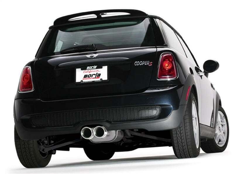 Borla 07-14 Mini Cooper S / Coupe S 1.6L Turbo FWD AT/MT Catback Exhaust Catback Borla