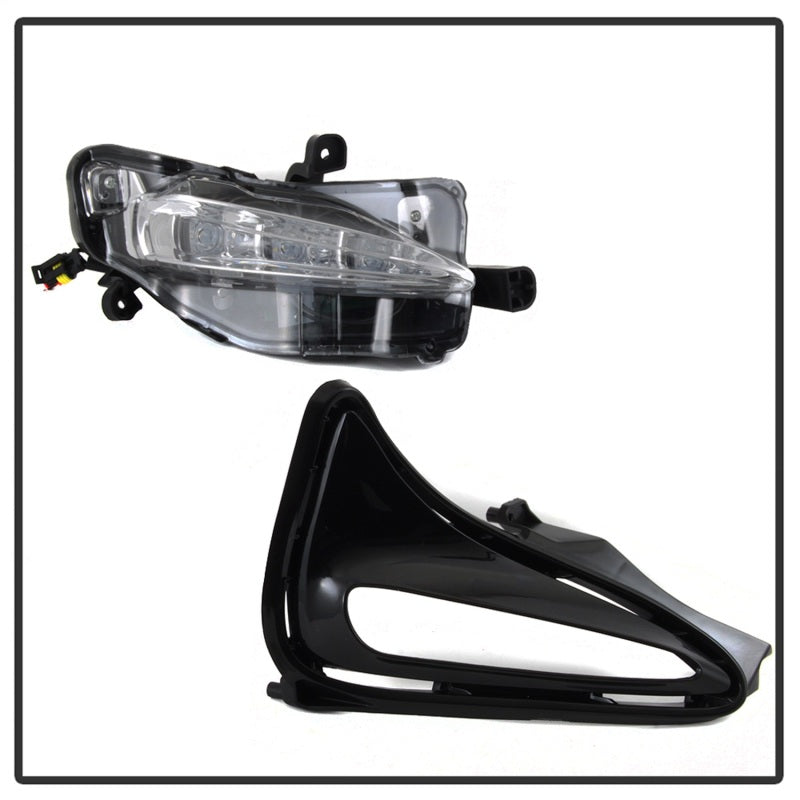 Spyder 2017+ Toyota Corolla OEM LED Fog Lights w/Switch - Clear (FL-TCO17-LED-C) Fog Lights SPYDER