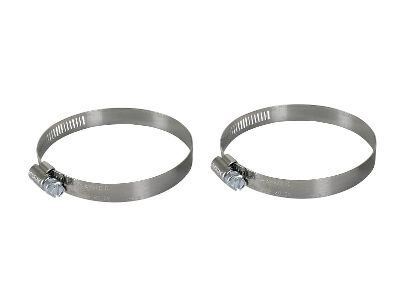 aFe Magnum FORCE Replacement Clamp Kit SAE 052 (2-13/16 IN ID to 3-3/4 IN ID Range) Pair Air Intake Components aFe