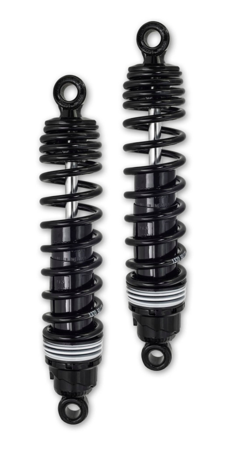Progressive Harley 412 Series Shocks 12.5in - Black Shocks and Struts Progressive