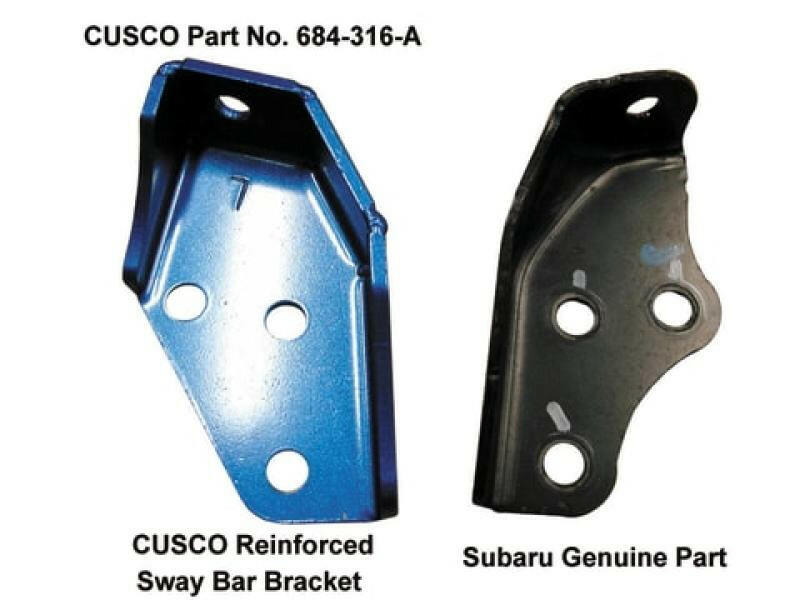 Cusco Rear Harder Sway Bar Bracket 03-09 Subaru Legacy GT(Does Not Fit USDM) Special Order Sway Bar Brackets Cusco