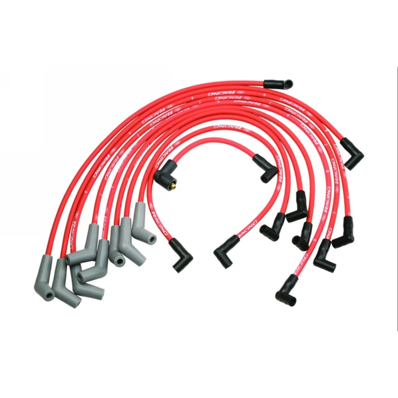Ford Racing 9mm Spark Plug Wire Sets - Red Spark Plug Wire Sets Ford Racing