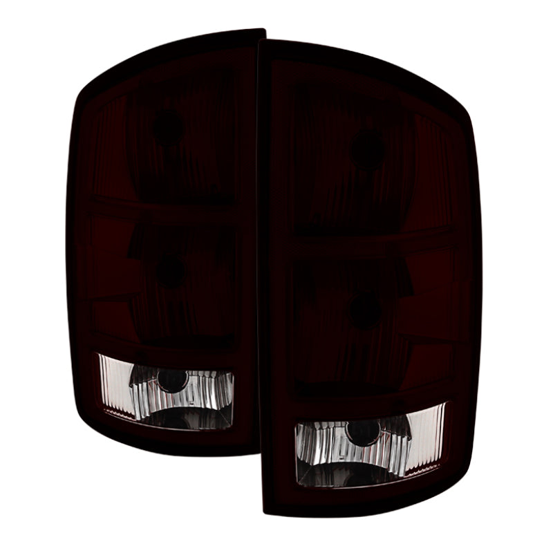 xTune Dodge Ram 1500 02-06 / Ram 2500 3500 03-06 OEM Style Tail Lights Red Smoked ALT-JH-DR02-OE-RSM Tail Lights SPYDER