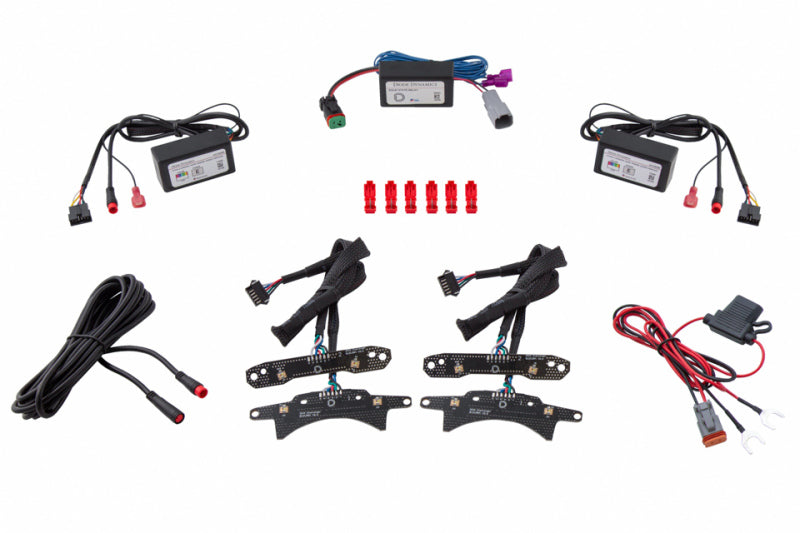 Diode Dynamics 15-21 Dodge Challenger RGBW DRL LED Boards Light Accessories and Wiring Diode Dynamics