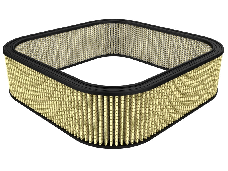aFe Magnum FLOW Custom Air Filter 20.6 IN L x 20.6 IN W x 5.70 IN H w/ Expanded Metal Air Filters - Universal Fit aFe