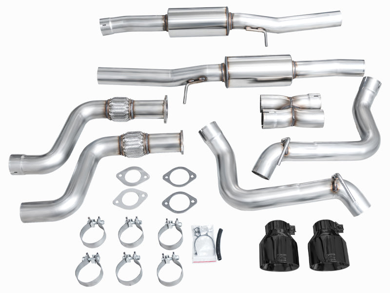 AWE 2023 Nissan Z RZ34 RWD Track Edition Catback Exhaust System w/ Diamond Black Tips Catback AWE Tuning