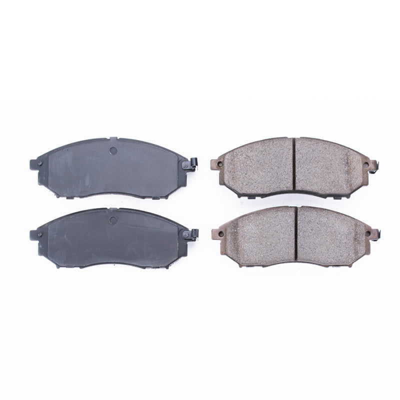 Power Stop 08-12 Infiniti EX35 Front Z16 Evolution Ceramic Brake Pads Brake Pads - OE PowerStop