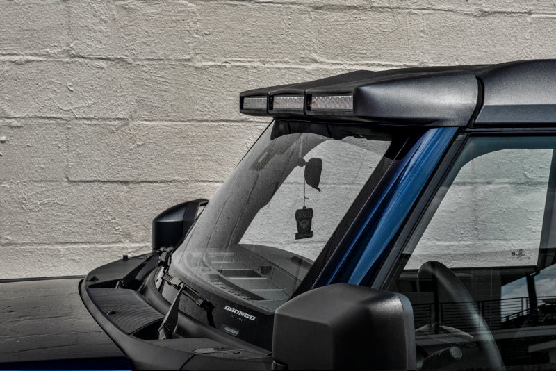 Oracle 2021+ Ford Bronco Integrated Windshield Roof LED Light Bar System Light Mounts ORACLE Lighting