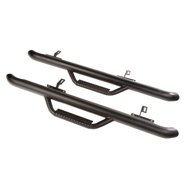 Rugged Ridge Spartan Nerf Bar Textured Black 18-20 Jeep Wrangler JL 2 Door Nerf Bars Rugged Ridge