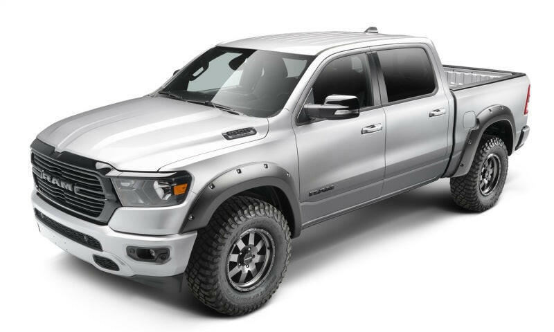 Bushwacker 02-08 Dodge RAM 1500 / 03-09 RAM 2500 & 300 (Excl. Dually) Forge Style Flares 4pc - Black Fender Flares Bushwacker