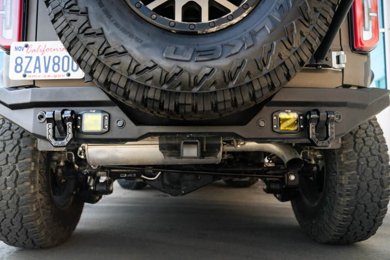 DV8 Offroad Elite Series D-Ring Shackles - Pair (Black) Bumper Accessories DV8 Offroad