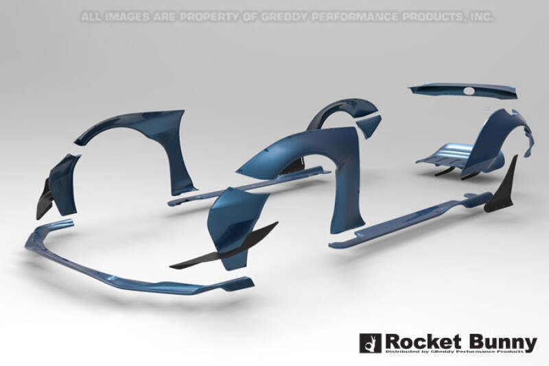 GReddy 2015 Lexus RC Rocket Bunny Full Wide-Body Aero Kit Body Kits GReddy