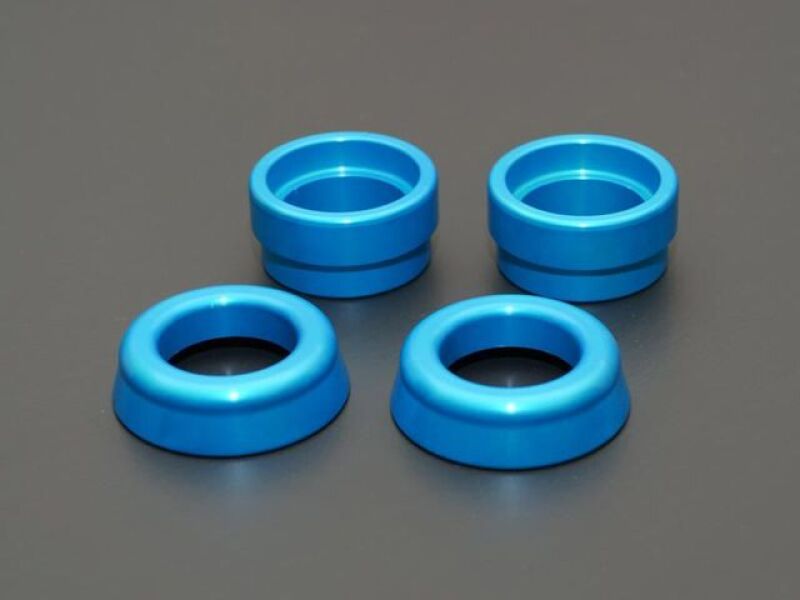 Cusco Rear Differential Rigid Mount Collar Front Side 2021+ Toyota GR Yaris 1.6L AWD - Blue Bushing Kits Cusco