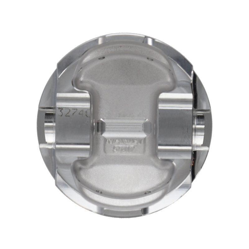 Manley 03-06 EVO VIII/IX 86.5mm Bore +1.5mm OS 8.5/9.0 CR Dish (Extreme Duty) Pistons W/Rings - 4 Piston Sets - Forged - 4cyl Manley Performance