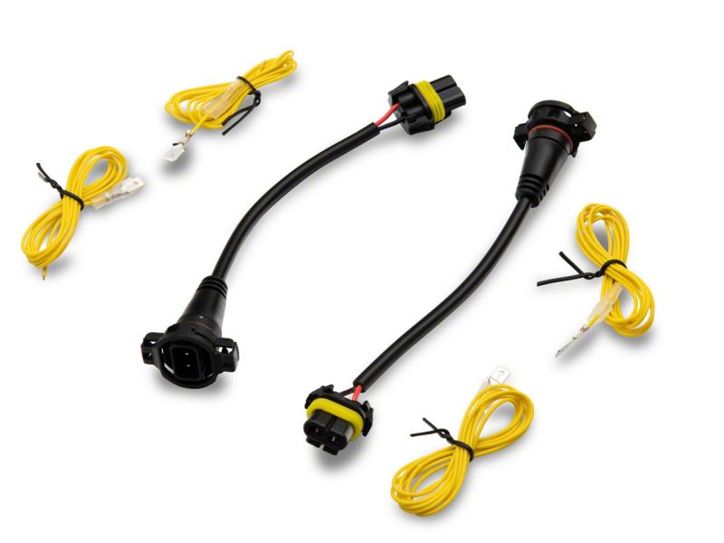 Raxiom 07-18 Jeep Wrangler JK Axial Series 4-In LED Devil Eyes Fog Lights w/ Halo Headlights Raxiom