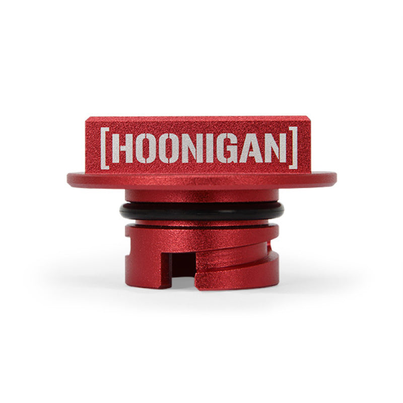 Mishimoto 2015+ Ford Mustang EcoBoost/2013+ Ford Focus ST Hoonigan Oil Filler Cap - Red Oil Caps Mishimoto