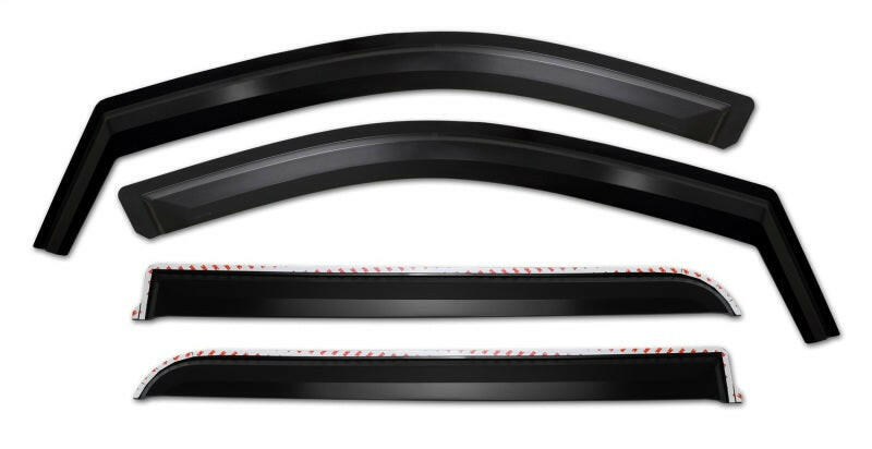 Putco 15-20 Ford F-150 - Super Crew Element Matte Black Window Visors (Set of 4) Wind Deflectors Putco