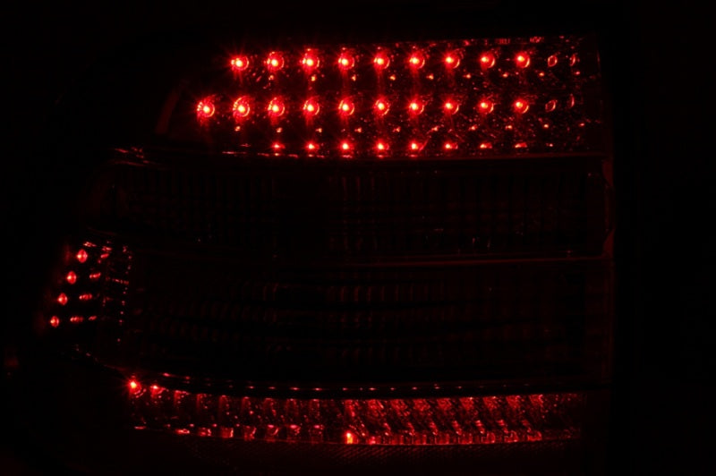 ANZO 2003-2006 Porsche Cayenne LED Taillights Red/Clear Tail Lights ANZO