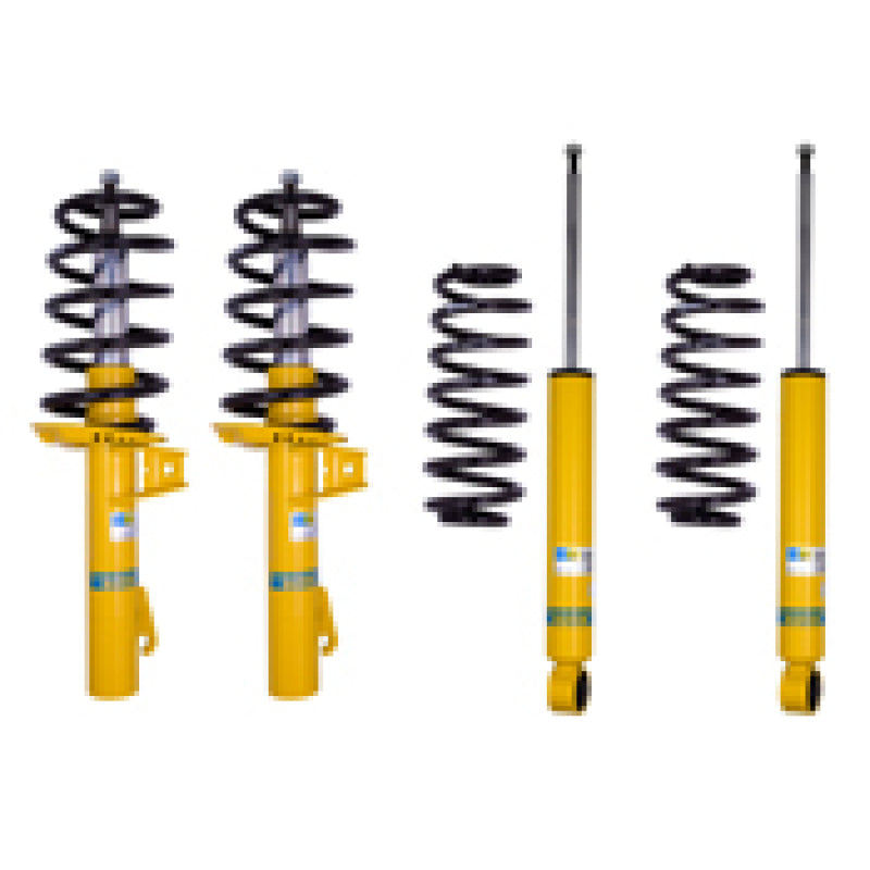 Bilstein B12 2010 Volkswagen Golf TDI Hatchback Front and Rear Suspension Kit Shock & Spring Kits Bilstein